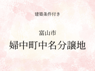 富山市婦中町中名分譲地